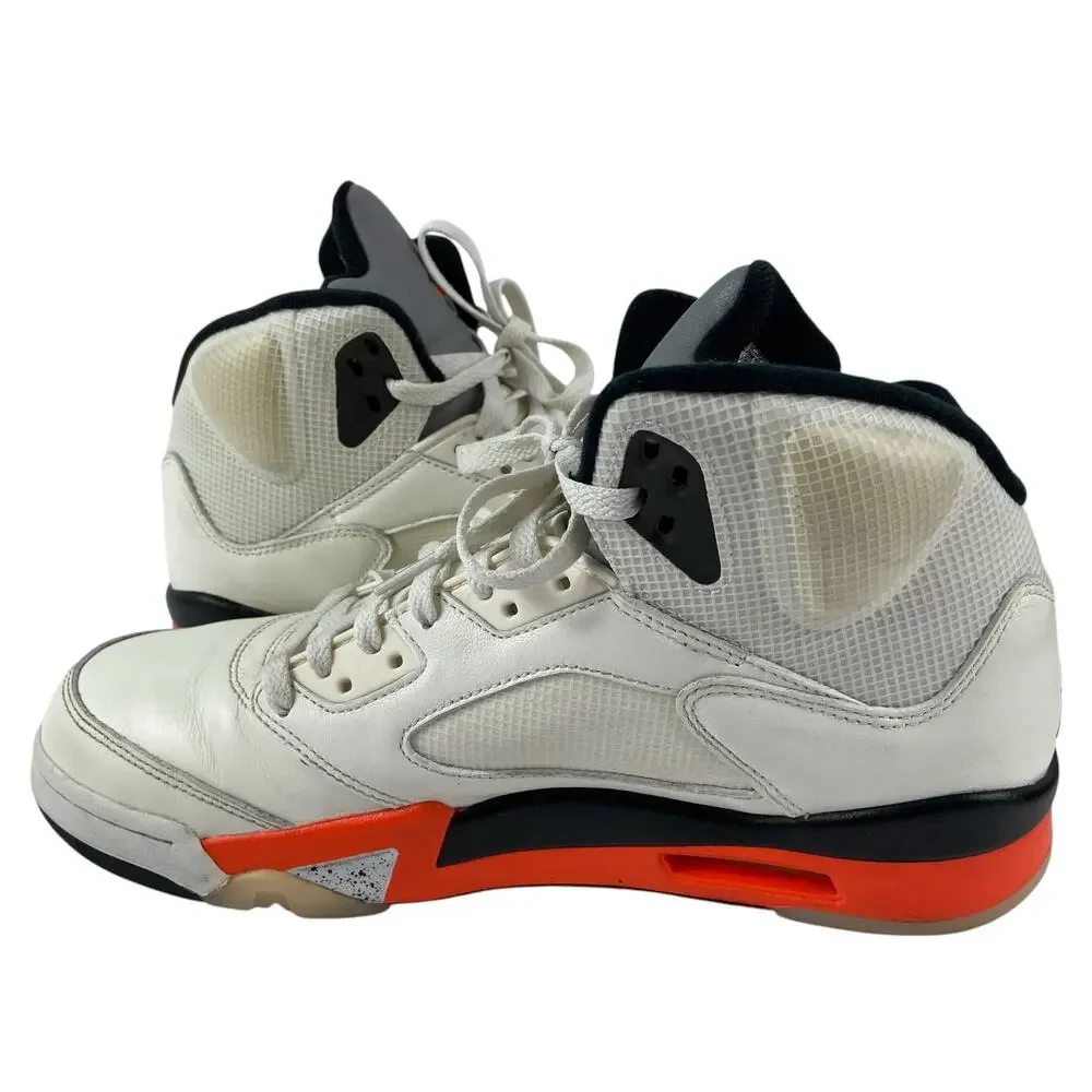 Nike Air Jordan 5 Retro Shattered Backboard Sail Orange DC1060 100 Men's Sz 10